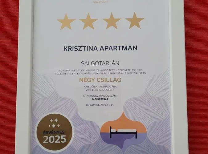 Krisztina アパート Salgótarján